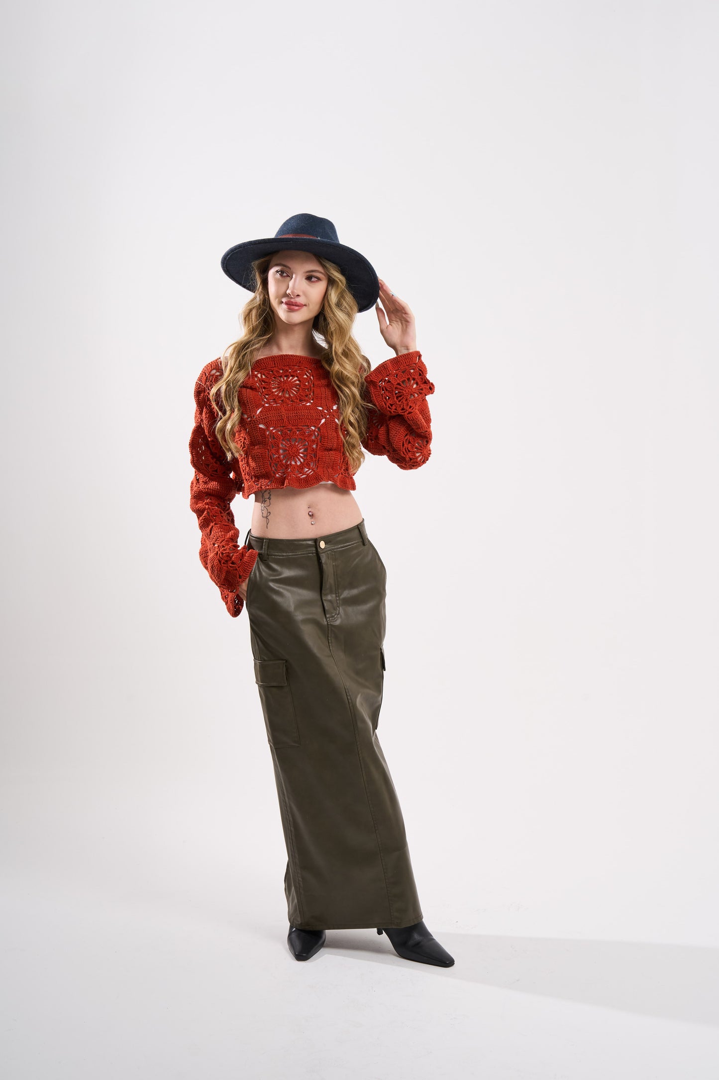 Alinda Crop Üst
