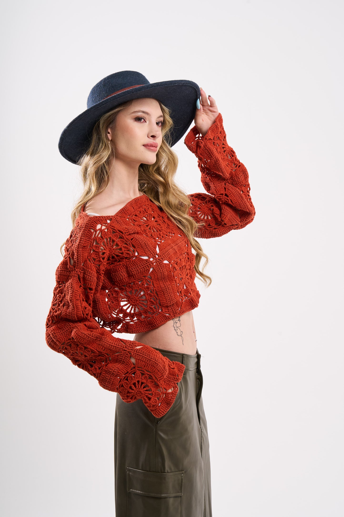 Alinda Crop Üst