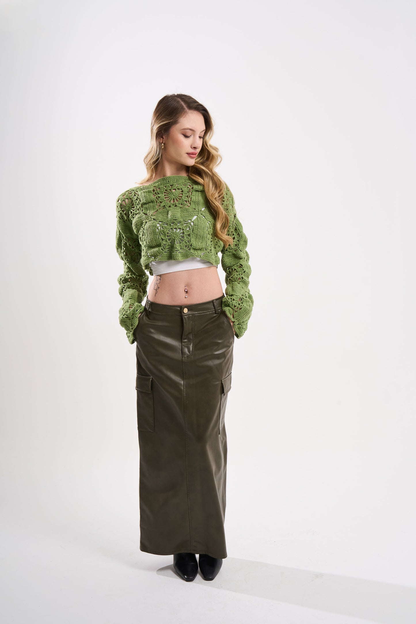 Alinda Crop Üst