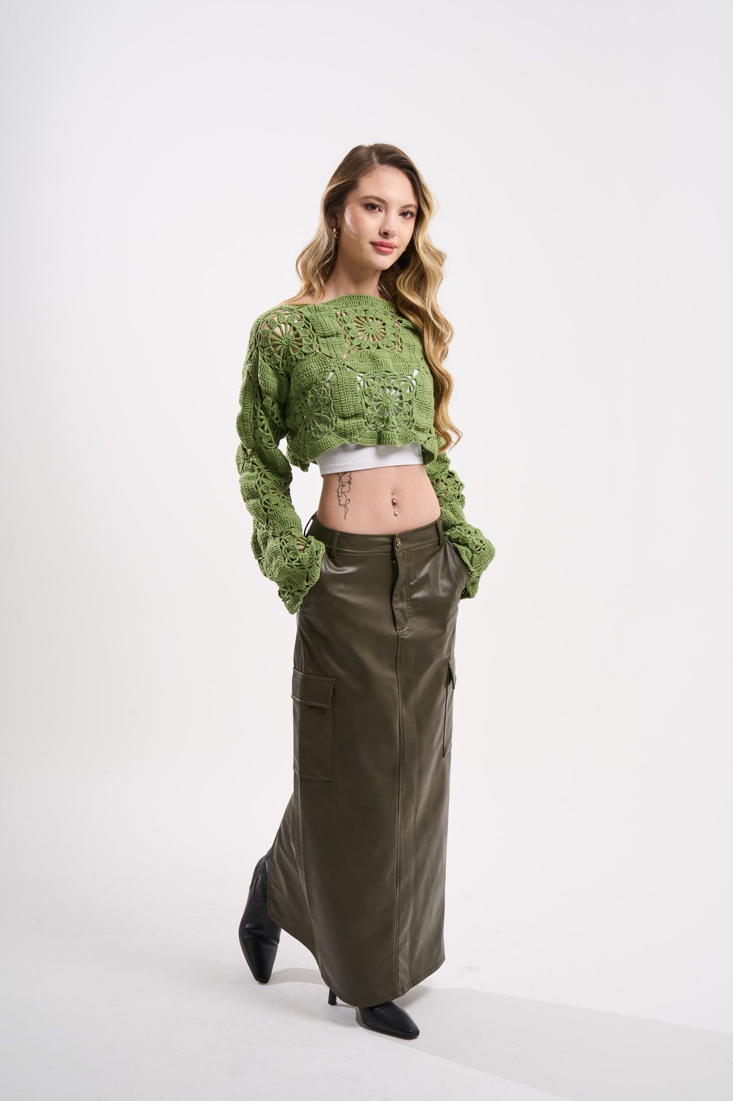 Alinda Crop Üst
