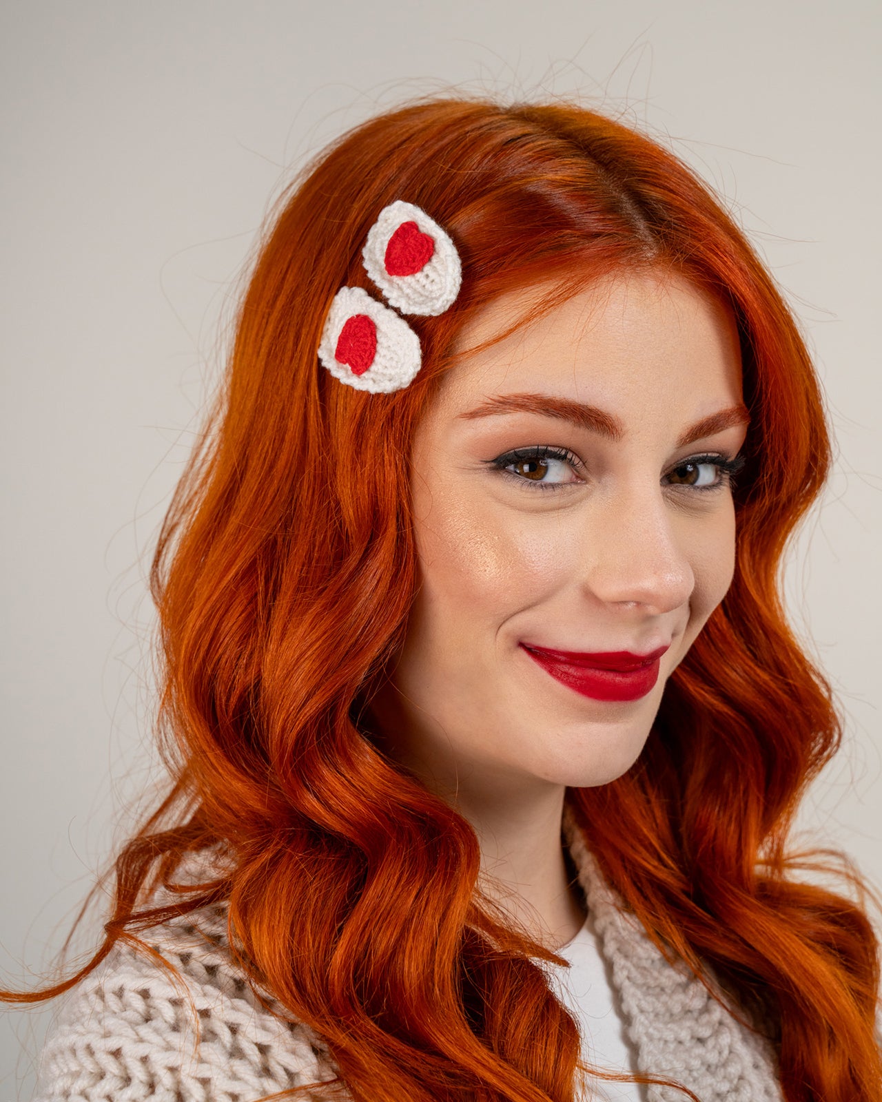Valentine's Day İki Çift Toka Seti (4 Adet)