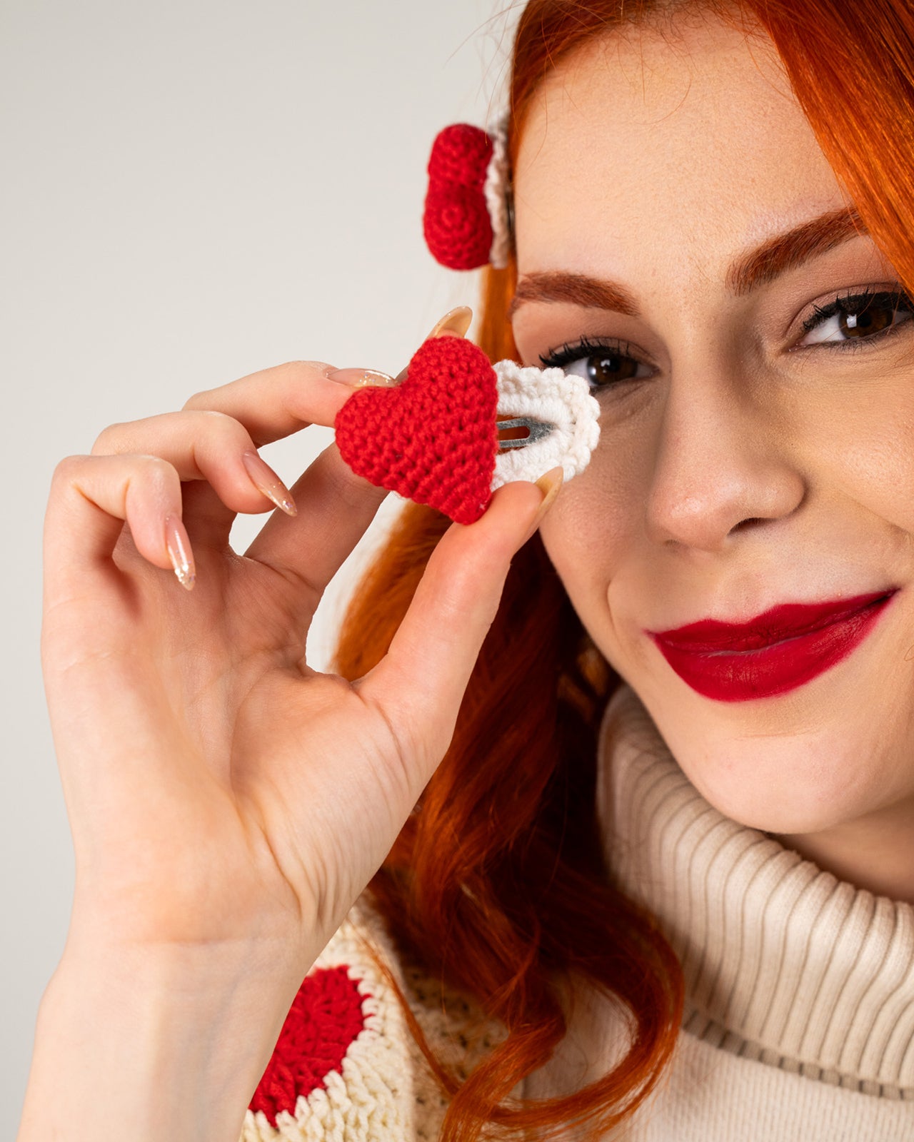 Valentine's Day İki Çift Toka Seti (4 Adet)